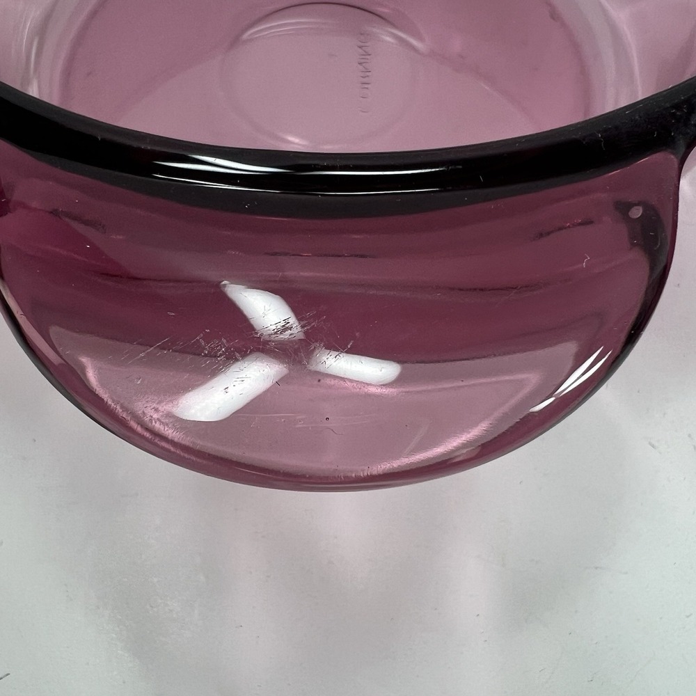 Corning Visions Casserole Dish Set Amethyst Purple Excellent Vintage 1174 1148 - Picture 6 of 11